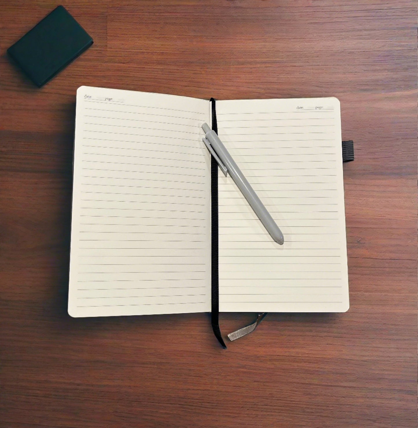 Leatherette notebook