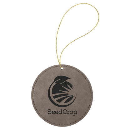 Leatherette ornament