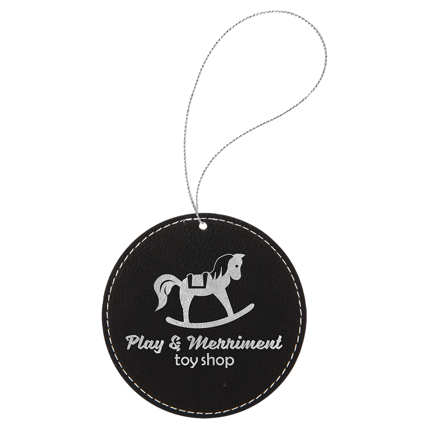 Leatherette ornament