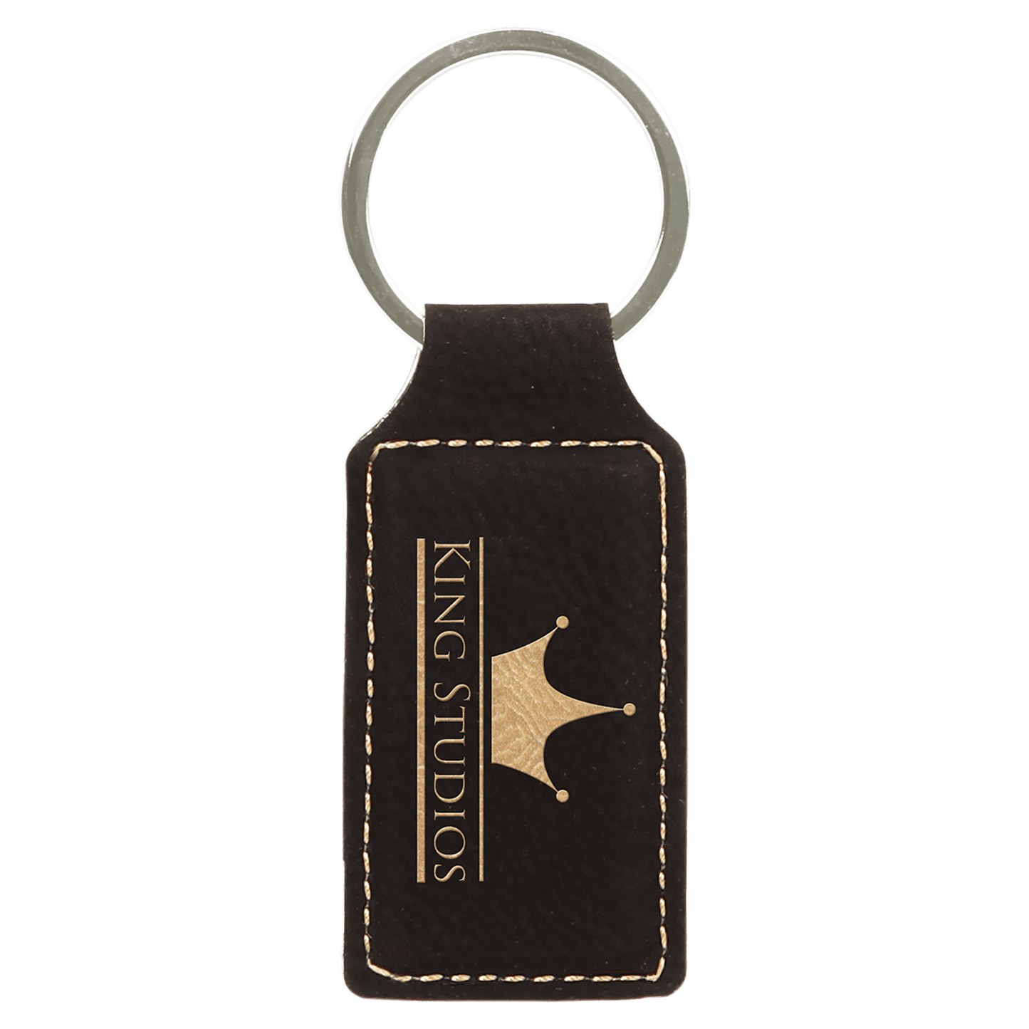 Leatherette keychain