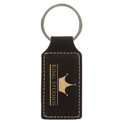 Leatherette keychain