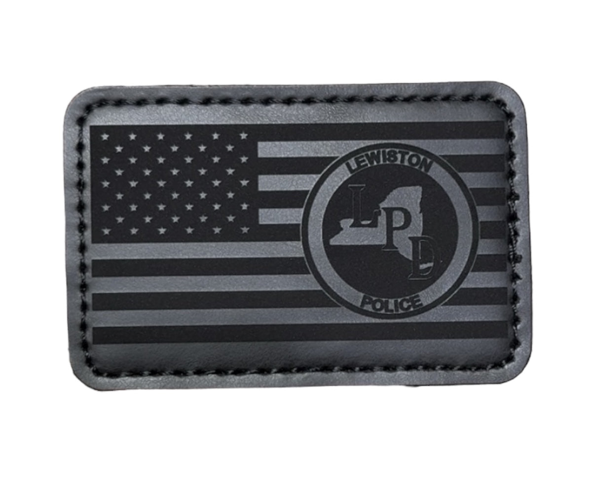 LPD hook & loop patch (black/black)